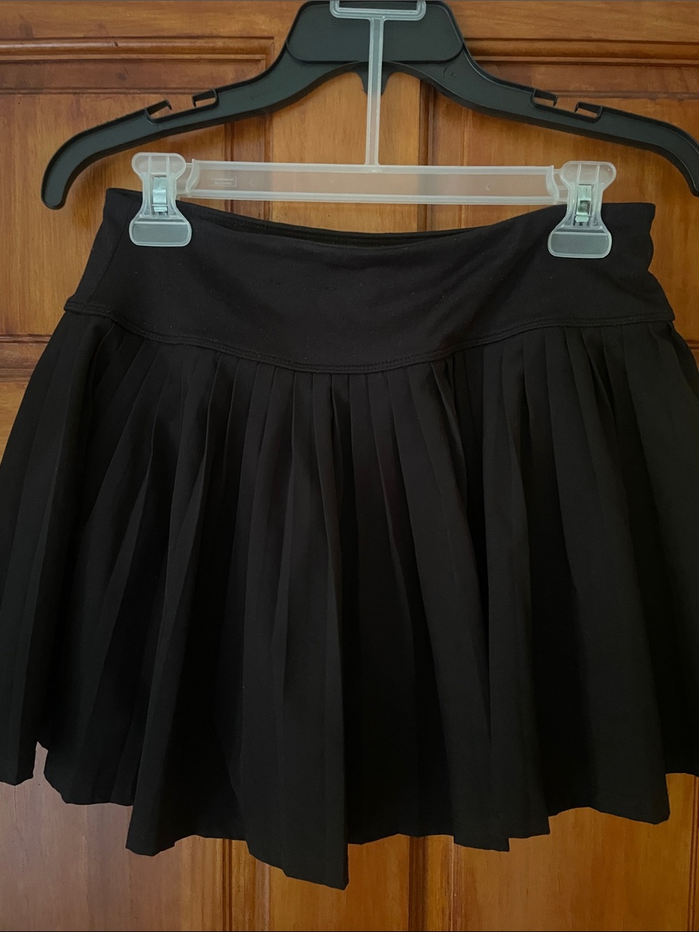 Tek Gear Black Pleated Women's Skort